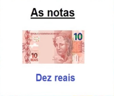Nesta figura encontra-se uma nota de 10 reais.