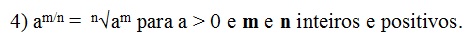 na figura temos a propriedade a elevedo a m sobre n igual a raiz de n de a elevado a m.