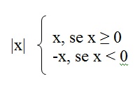 na figura temos a definição e módulo que vale x para valores de x maiores ou iguais a zero
e vale menos x para valores de x menores que zero. 